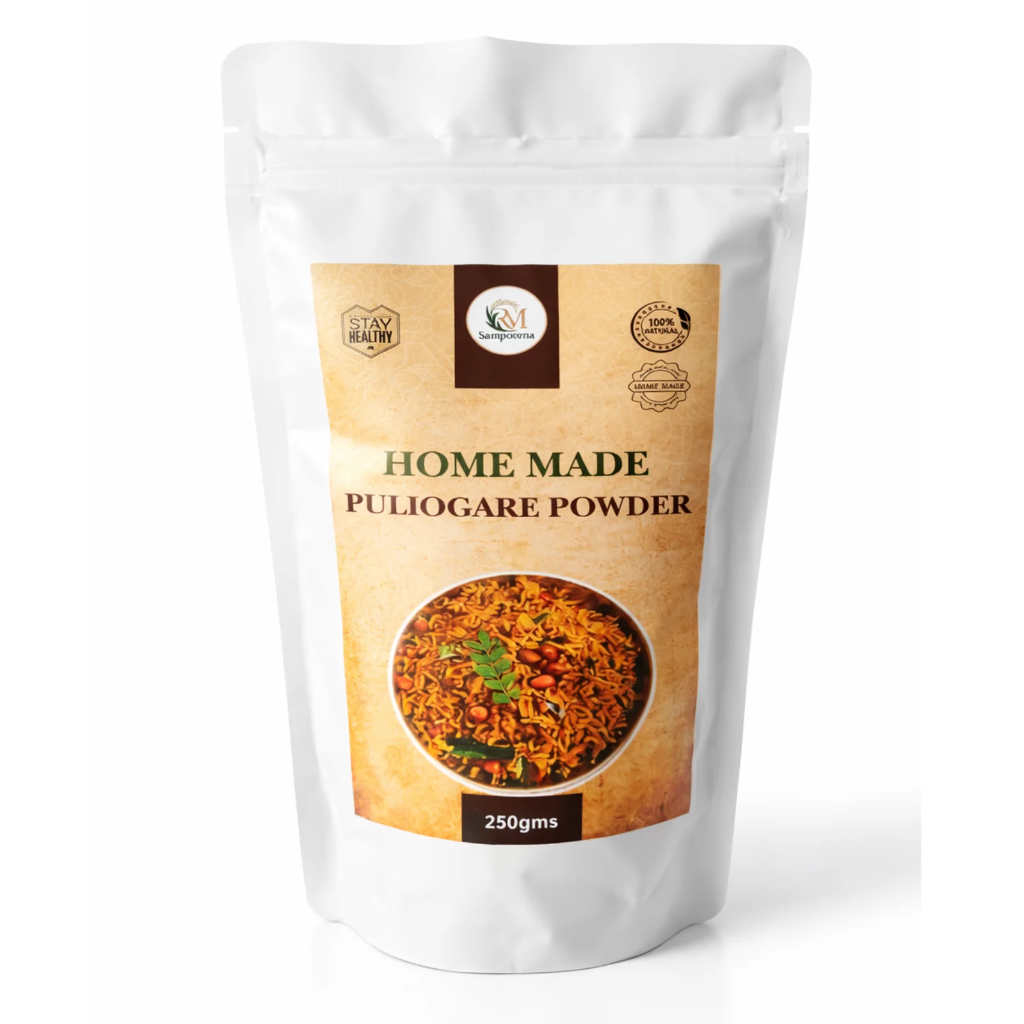 Homemade Puliyogare Powder